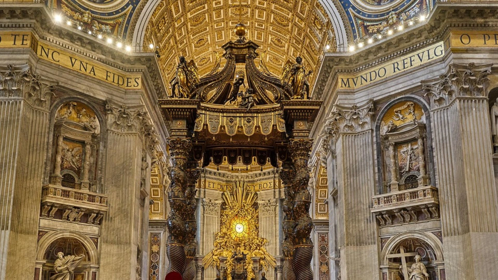 Wnętrze Bazyliki św. Piotra